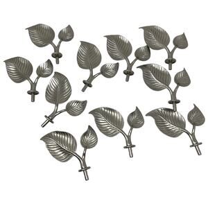 Rod Desyne Screw In Finnial Set Of 10 Satin Nickel ADF 33-15